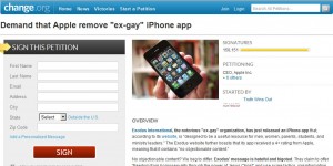 Ex Gay app from Apple