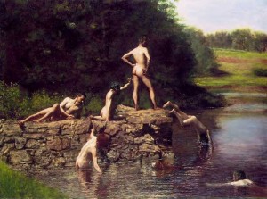 Thomas Eakins’s “The Swimming Hole”