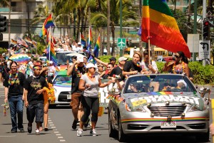 Equality Hawaii at Honolulu Pride Parade in June 2012