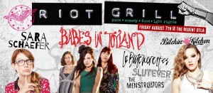 RIOT GRILL: Feminist Punk Rock, Food and Comedy Festival for LGBT Rights created by Celebrity Chef Nadia G Hits Los Angeles in August. (PRNewsFoto/Riot Grill)