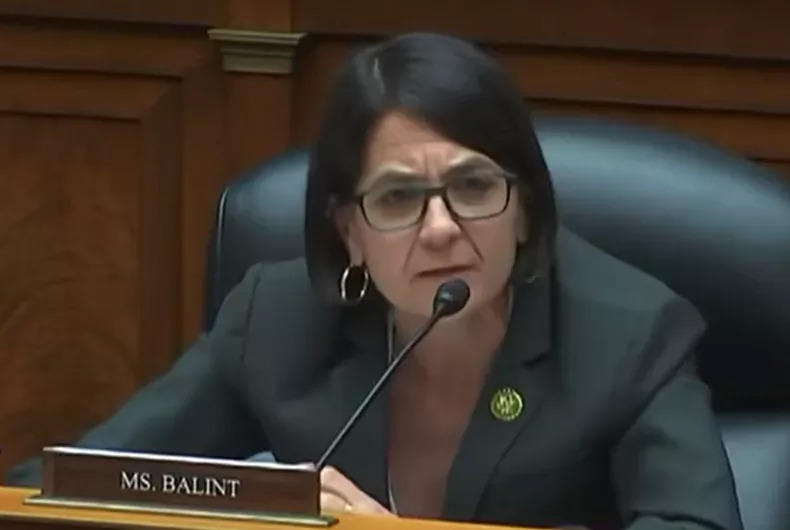 Out Rep. Becca Balint (D-VT) slammed a former Trump administration official yesterday at a House Oversight Committee hearing after she claimed that certain investment strategies can turn kids transgender. The […]