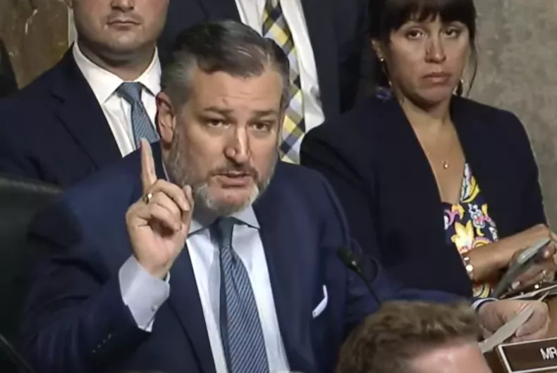 Texas Sen. Ted Cruz (R) subverted his Harvard debate skills Wednesday to badger the new president of the Human Rights Campaign at a Senate hearing focused on LGBTQ+ rights. Maybe […]